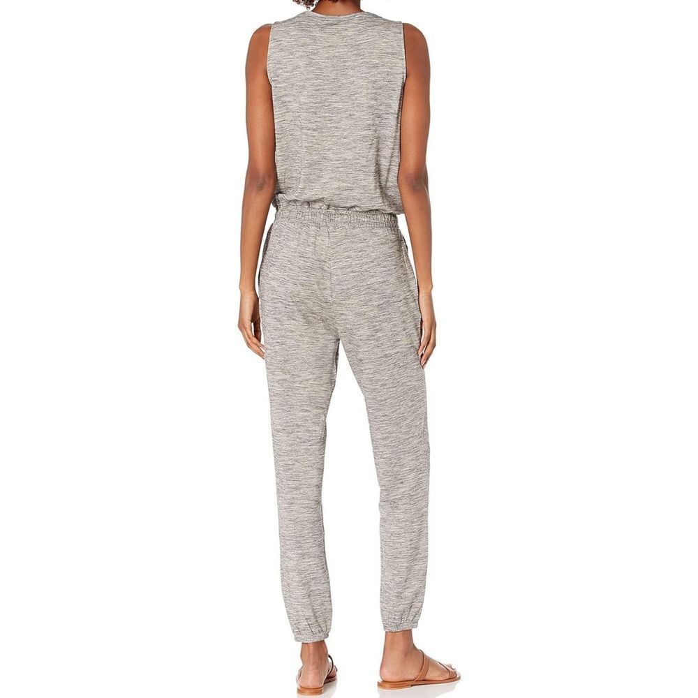 Daily Ritual Women's Supersoft Terry Sleeveless Scoopneck Jumpsuit Medium Marled - Picture 2 of 6
